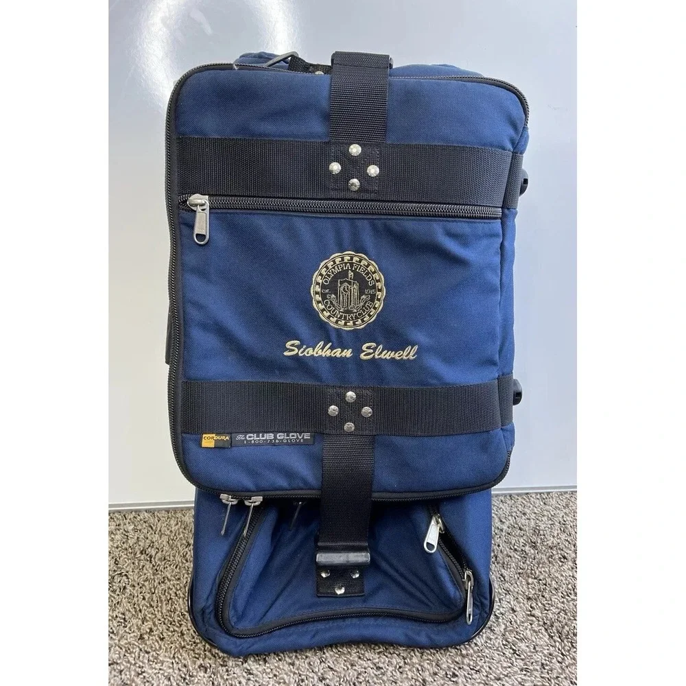 CLUB GLOVE PiggyBack‎ II / 3 in 1 Detachable Rolling Duffel with Backpack / Blue